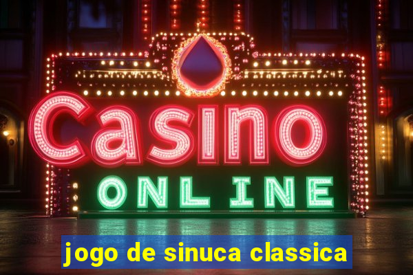 jogo de sinuca classica